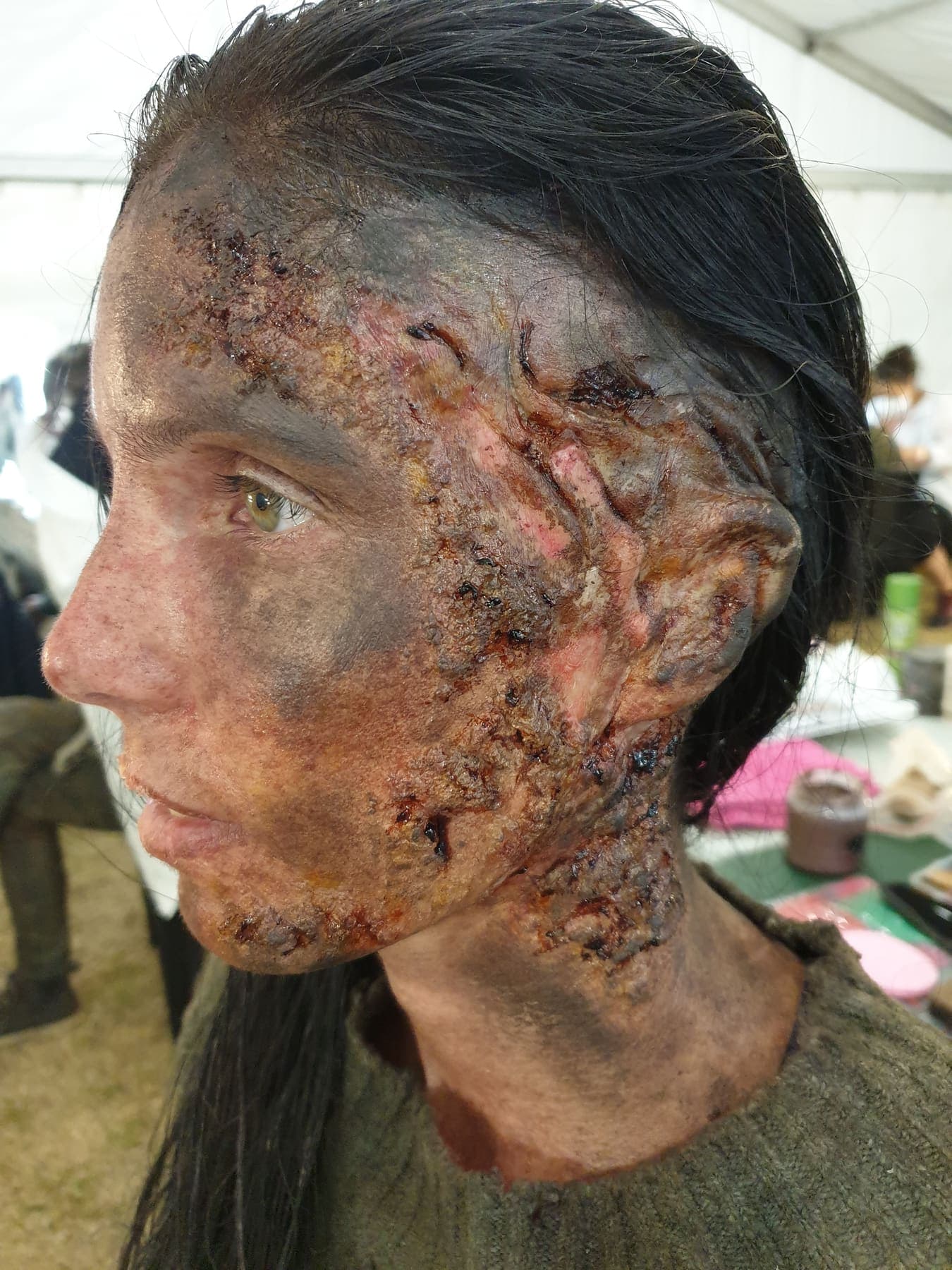 Zombie Makeup by Amy Morgenrood, Cape Town sfx & prosthetics makeup portfolio