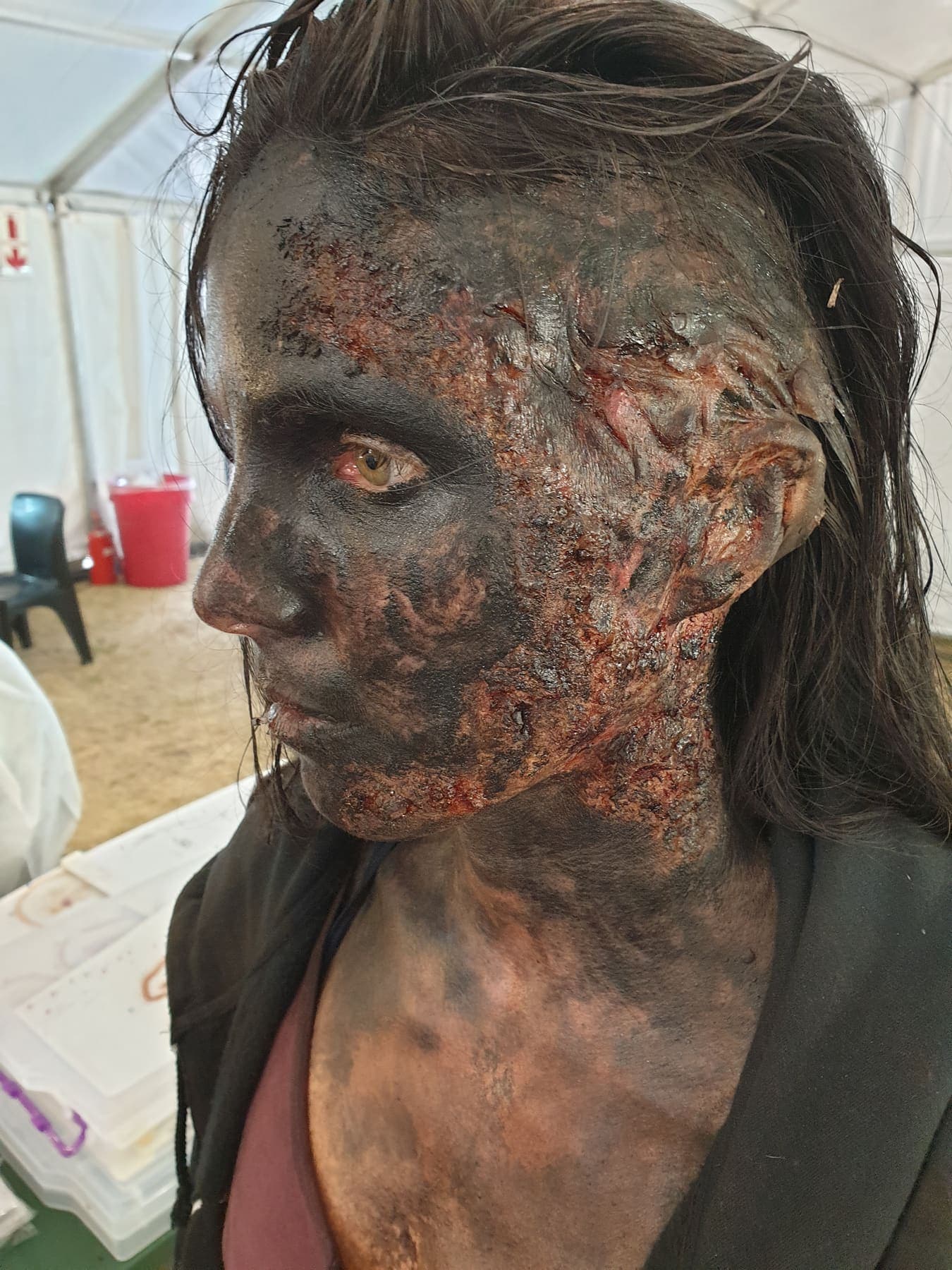 Monster Character by Amy Morgenrood, Cape Town sfx & prosthetics makeup portfolio