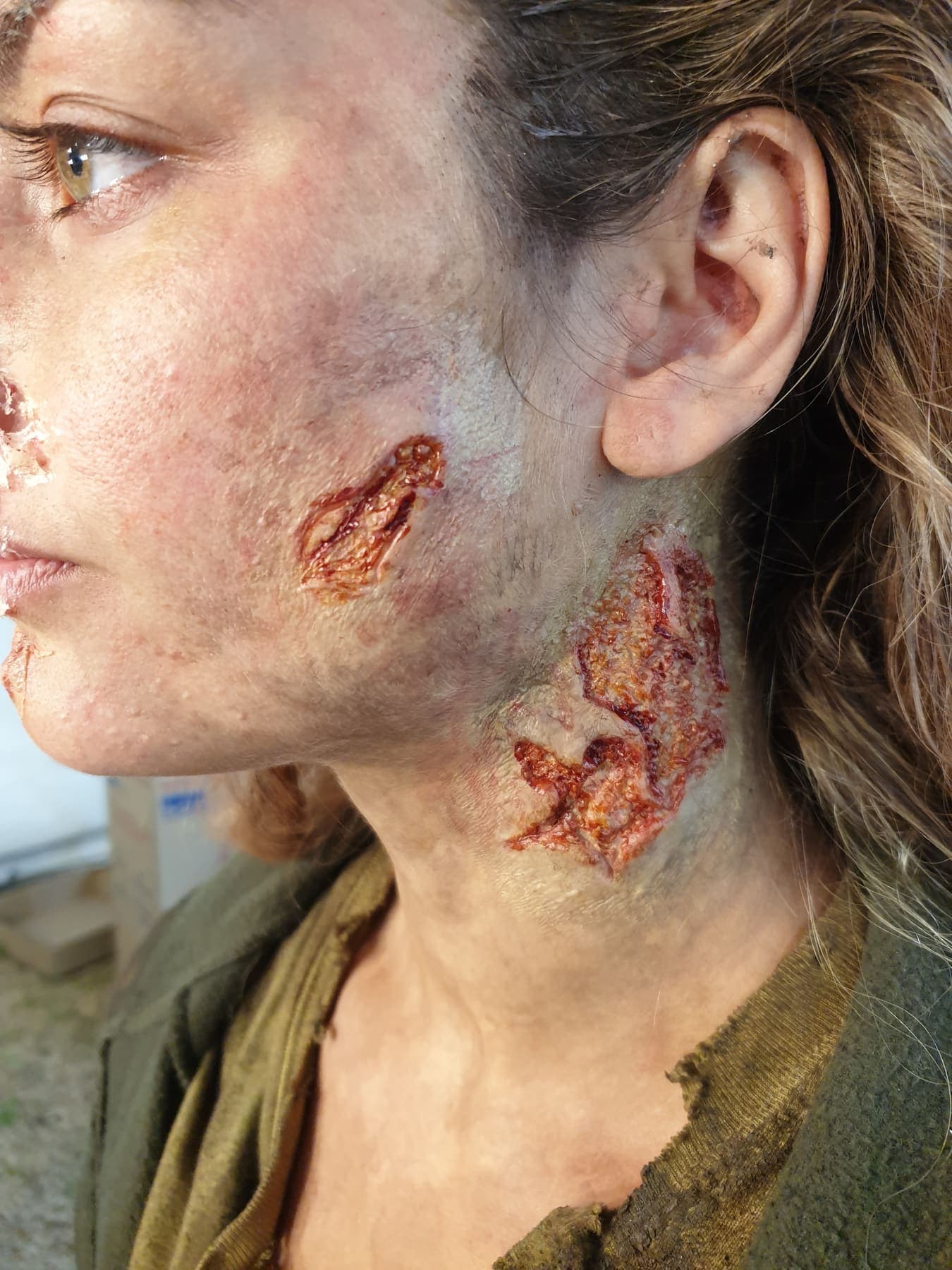 Zombie Prosthetic by Amy Morgenrood, Cape Town sfx & prosthetics makeup portfolio