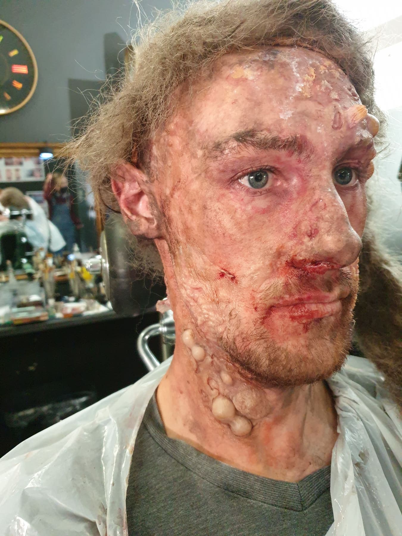 SFX Application by Amy Morgenrood, Cape Town sfx & prosthetics makeup portfolio