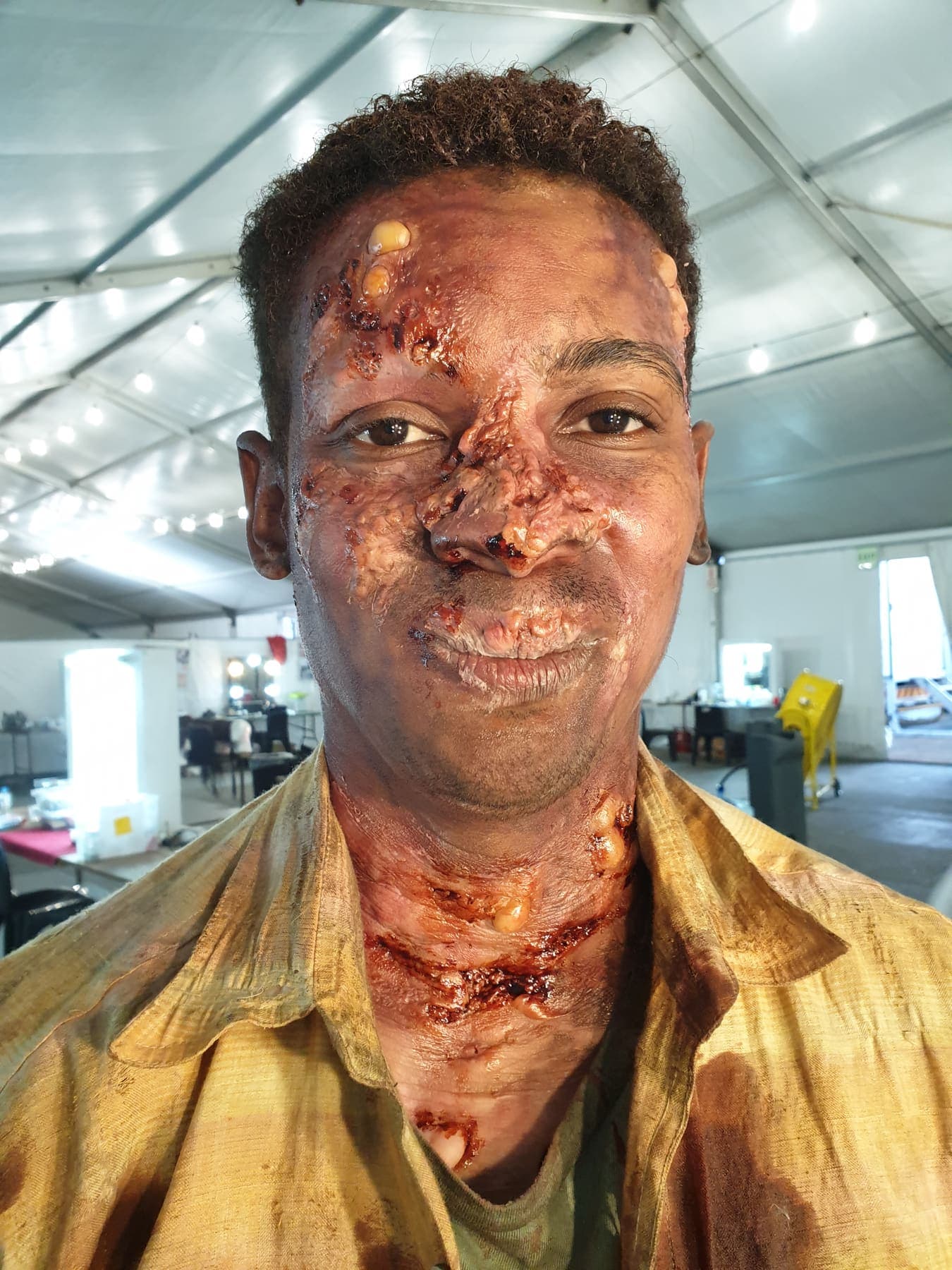 Monster Prosthetic by Amy Morgenrood, Cape Town sfx & prosthetics makeup portfolio