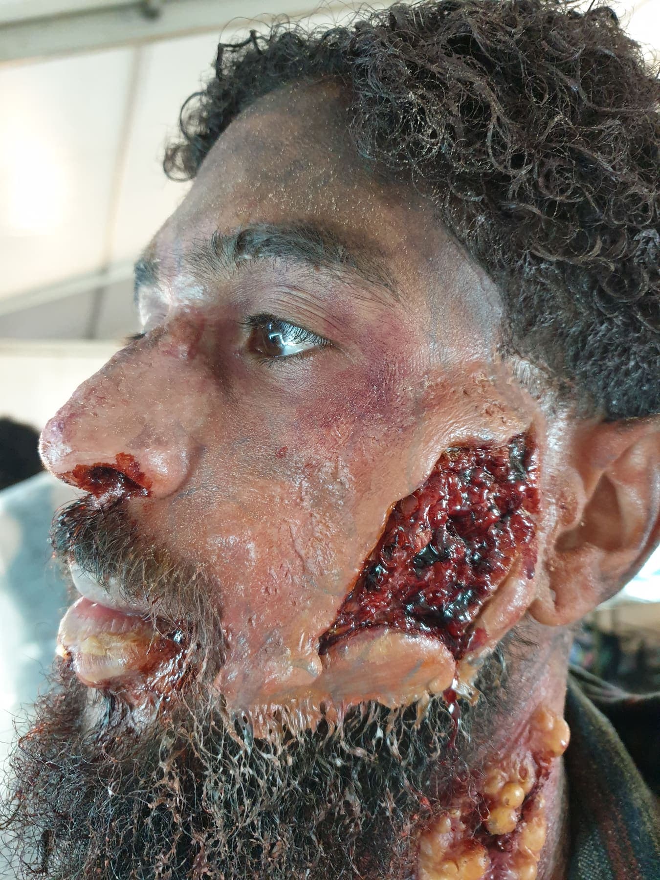 Monster Effect by Amy Morgenrood, Cape Town sfx & prosthetics makeup portfolio