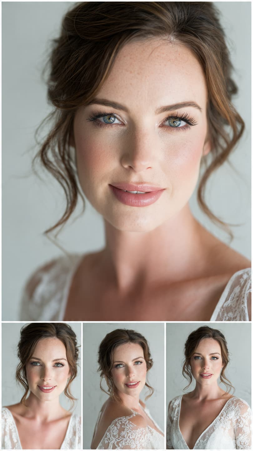 Wedding Day Look by Amy Morgenrood, Cape Town bridal makeup portfolio