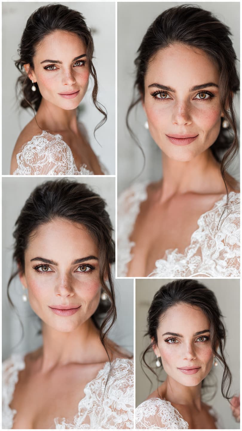 Classic Bridal Makeup by Amy Morgenrood, Cape Town bridal makeup portfolio